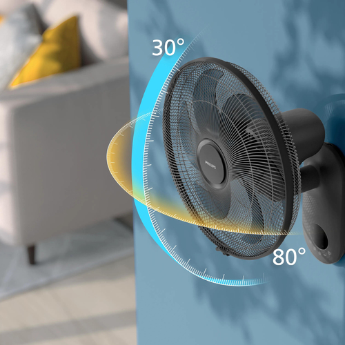 Philips 1000 series CX1050/01 household fan Black – image 8