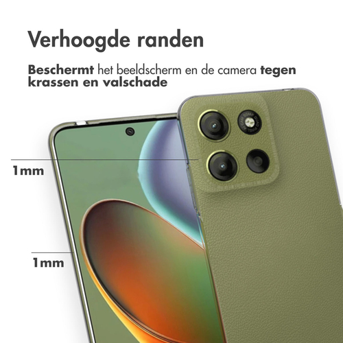 <p>De Accezz Clear Backcover is een perfect hoesje om het design van jouw smartphone niet te verbergen, maar wel te beschermen. Dit ultra transparante, afbeelding 4