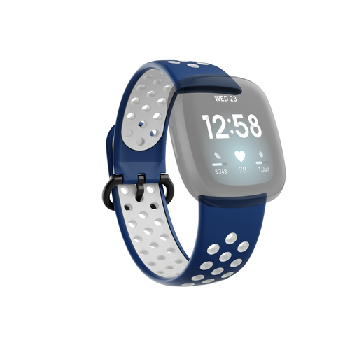 Hama 00086239 smart wearable accessory Ремень Синий, Серый Силиконовый