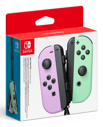 Nintendo 10011584 игровой контроллер Зеленый, Пурпурный Bluetooth Геймпад Аналоговый/цифровой Nintendo Switch, Nintendo Switch OLED