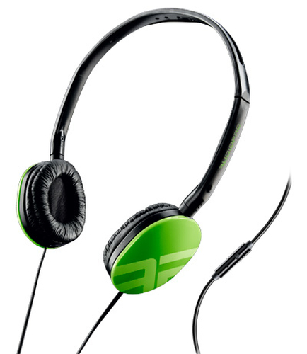Cellularline APBEE4 headphones/headset Wired Head-band Calls/Music Black, Green