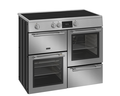Hotpoint RH100IA21X cooker Range cooker Electric Zone induction hob Stainless steel – image 2