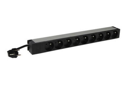 Legrand 646820 power distribution unit (PDU) 9 AC outlet(s) 1U Black