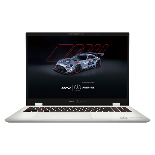 MSI Prestige 16 AI+ MERCEDESAMG B2VMG-217ES Intel Core Ultra 9 288V Ноутбук 40,6 cm (16") Quad HD+ 32 GB LPDDR5x-SDRAM 2 TB Твердотельный накопитель (SSD) Wi-Fi 7 (802.11be) Windows 11 Pro Серебристый