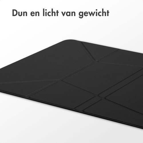 ACCEZZ – High Stand Tablet Case – Bookcase 11″ – Kunst‑leder – Magnetische bevestiging – Verstelbare kijkhoek – zwart, afbeelding 7