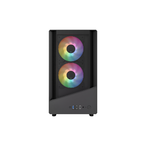 VIDA SPIRE M MATX BLACK GAMING CASE – image 3