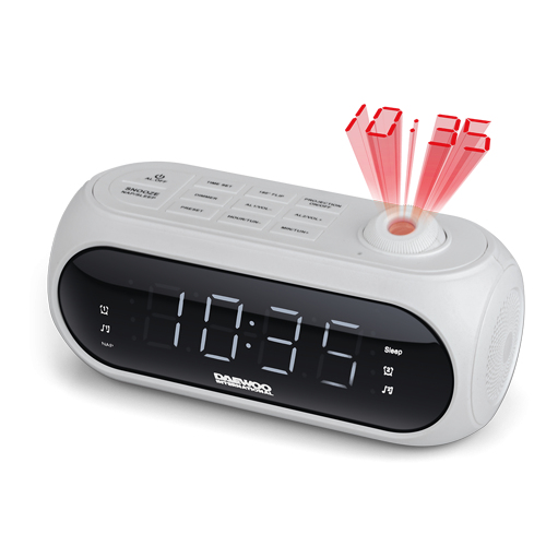 Daewoo DCP-490W Clock Digital White