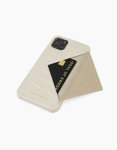 iDeal of Sweden Statement Case iPhone 11PM/XSM Beatstuds Cream Croco – image 1