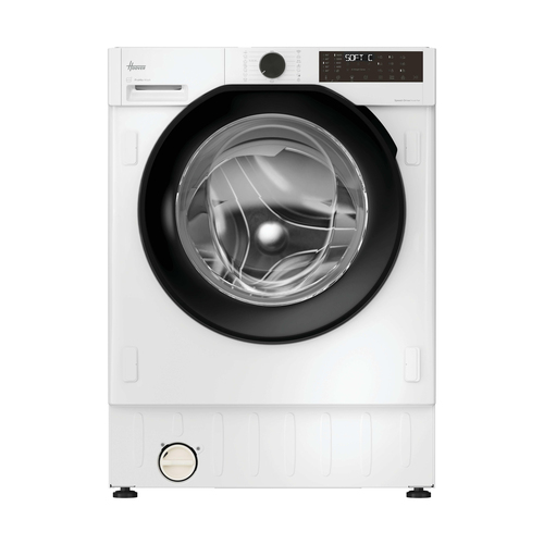 Hoover H-Wash 400 BH4SD69M6DB9-80 Integrated WiFi-enabled 9 kg 1600 Spin Washing Machine, White,Black - image 1