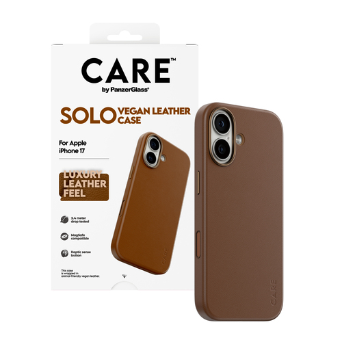 PanzerGlass CARE™ by PanzerGlass® Solo Case Brown iPhone 17 – image 5