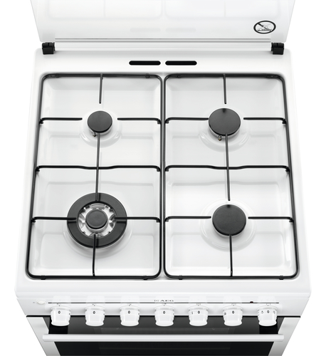 AEG 41886GT-WN Freestanding cooker Electric Gas Black, White – image 3