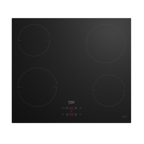 Beko HII64401MT варочная поверхность Черный Встроенный Плита с зонами индукции 4 зона(ы)