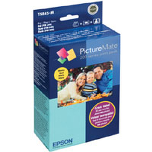 Epson T5845-M PictureMate 200 Series Print Pack - Matte