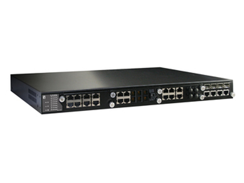 LevelOne Modularized 24 10/100 + 4 GE Combo SFP Managed Switch -40 ~ 75C, IEC61850
