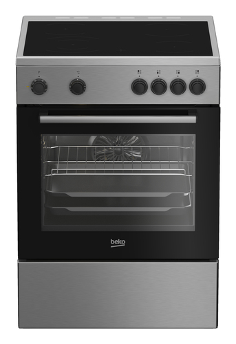 Beko FBM6701X Inductie fornuis Grijs