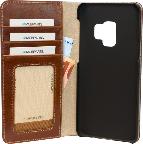 Mobiparts Excellent Wallet Case Samsung Galaxy S9 Oaked Cognac – image 4