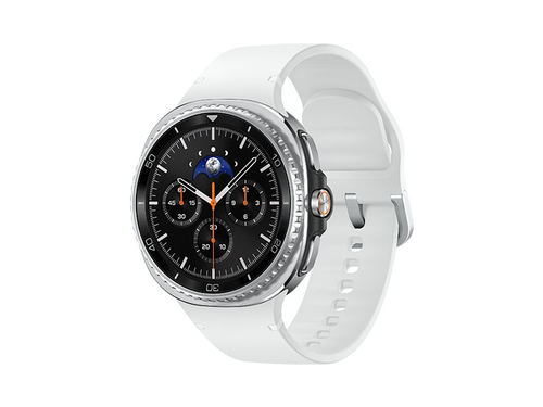 Samsung Galaxy Watch 8 Classic, Bluetooth, 46mm, Hybrid Band, Black + Sport Band, White, S/M