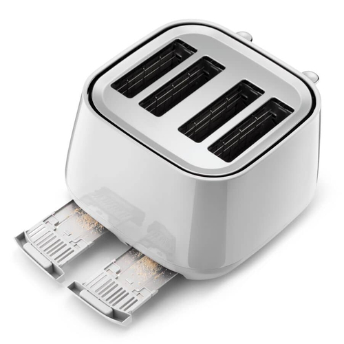 Delonghi Eclettica 4 Slot Toaster Whimsical White - White - image 2
