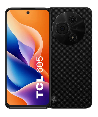 TCL 605 17 cm (6.7") Dual SIM Android 15 4G USB Type-C 8 GB 128 GB 5200 mAh Black