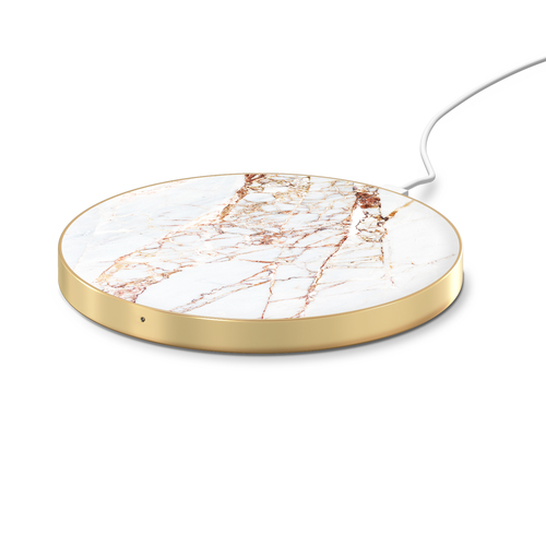 iDeal of Sweden Fashion Wireless Charger Carrara Gold