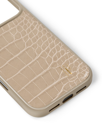 iDeal of Sweden Vegan Leather Case iPhone 17 Pro Max Warm Beige Croco – image 3