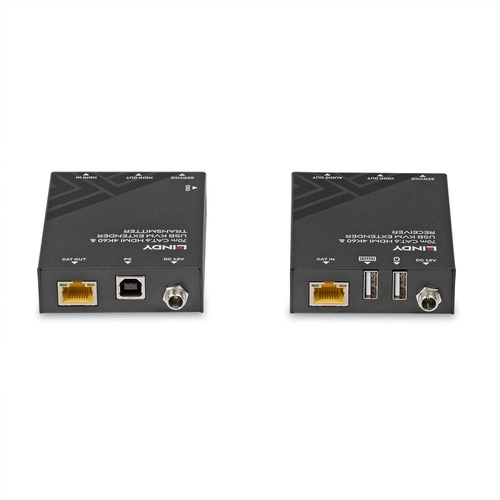 Lindy 70m Cat.6 HDMI 4K60, USB & Audio KVM Extender, afbeelding 5