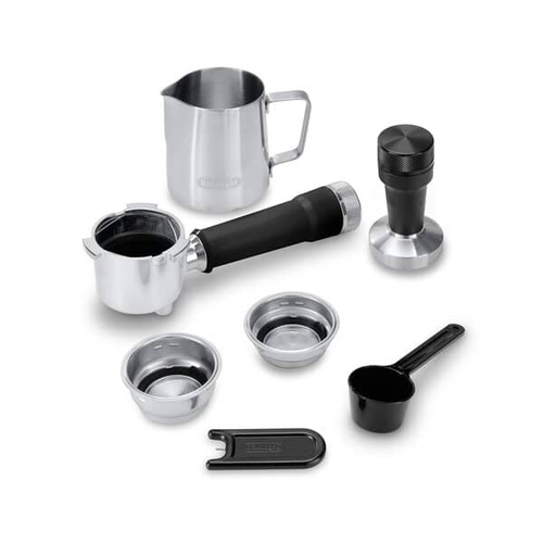 DeLonghi Dedica Duo Manual Coffee Machine White Silver - image 6