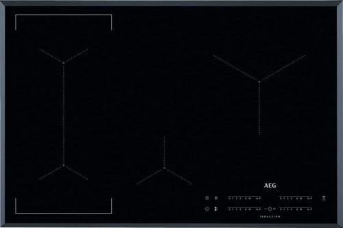 AEG IKE84443FB Черный Встроенный 80 cm Плита с зонами индукции 4 зона(ы)