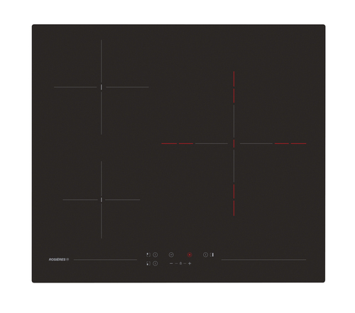 Rosieres RKH63TCT/2 Black Built-in