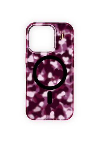 iDeal of Sweden Clear Case MagSafe iPhone 16 Pro Max Cherry Crush