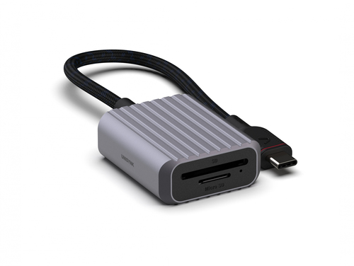 Unisynk 10382 card reader USB 3.2 Gen 1 (3.1 Gen 1) Type-C Grey – image 2