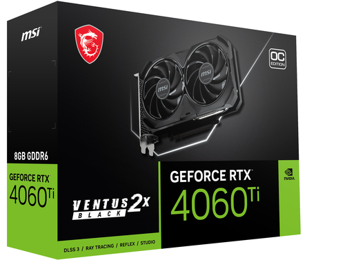 MSI GeForce RTX 4060 Ti VENTUS 2X BLACK 8G OC – image 9