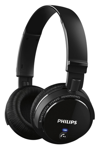 Philips SHB5500BK/27 headphones/headset Wireless Head-band Bluetooth Black