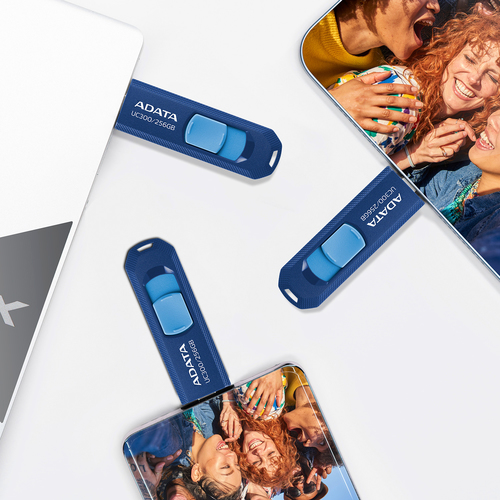 ADATA ACHO-UC300-32G-RNB/BL USB флеш накопитель 32 GB USB Type-C 3.2 Gen 1 (3.1 Gen 1) Синий