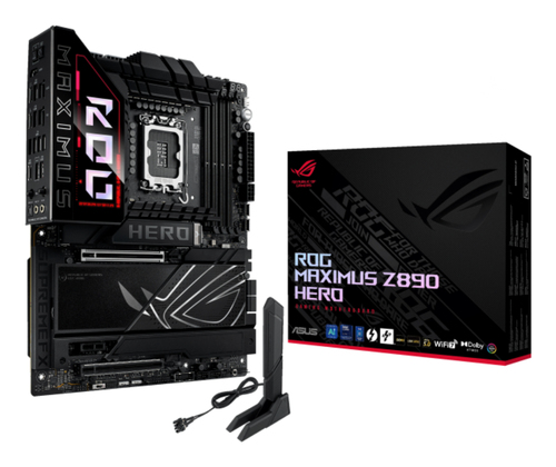 Asus Rog Maximus Z890 Hero Intel DDR5 Pcie 5.0 Lga 1851 Atx Motherboard - 90MB1ID0-M0EAY0 - image 1