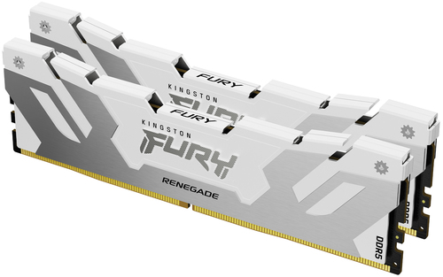 MEMORIA RAM DIMM KINGSTON FURY RENEGADE BLANCO XMP 32GB KIT DE 2 DDR5 6400MTS CL32 KF564C32RWK2 32 - KF564C32RWK2-32