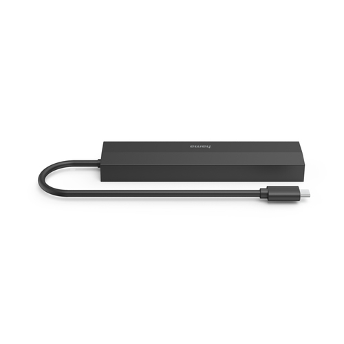 Hama USB-C Hub Multiport 6 Ports 3 x USB-A USB-C HDMI LAN/Ethernet USB Hub Zwart, afbeelding 6
