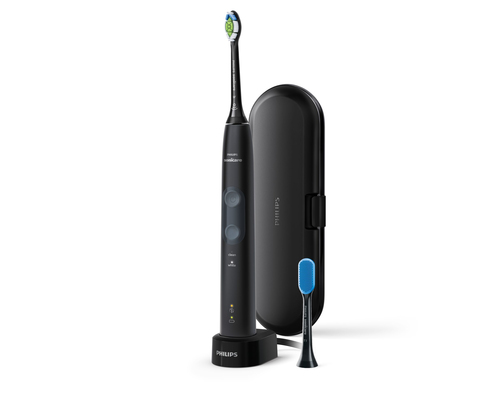 Philips Sonicare ProtectiveClean 4500 HX6421/01 electric toothbrush Adult Sonic toothbrush Black, Grey