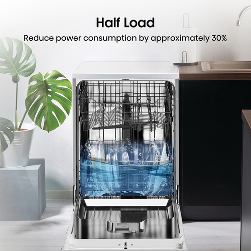 Hisense HS622E90WUK Full-size Dishwasher - White - image 8