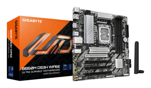 Gigabyte B860M DS3H WIFI6E Intel Core Ultra Lga 1851 DDR5 mATX Motherboard - image 1