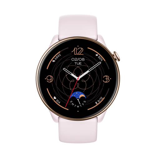 Amazfit GTR Mini 3.25 cm (1.28") AMOLED 42 mm Digital 416 x 416 pixels Touchscreen Gold, Pink GPS (satellite)