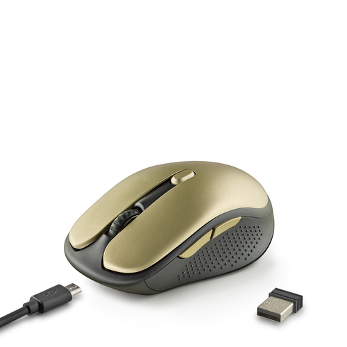 NGS EVO RUST ratón Oficina Mano derecha RF inalámbrico Óptico 1600 DPI