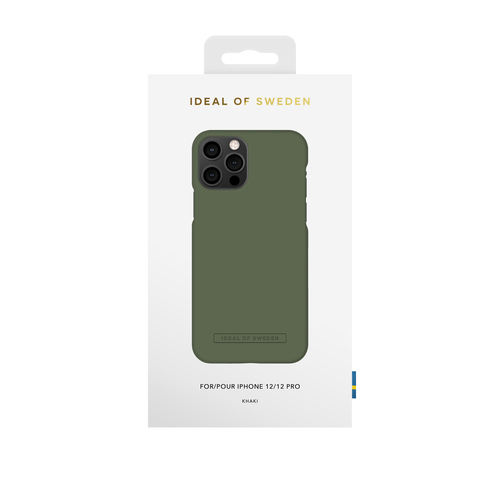 iDeal of Sweden Seamless Case iPhone 12/12P Khaki
