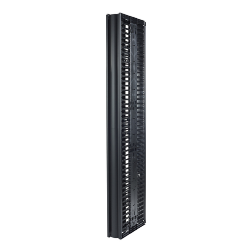 APC (AR8725) Valueline, Vert CAB Mngr - 2 & 4 Post Racks, 84"H X 6"W, Double-Sided W Doors