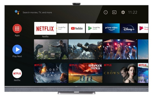 TCL 65C822 TV 165.1 cm (65") 4K Ultra HD Smart TV Wi-Fi Aluminium