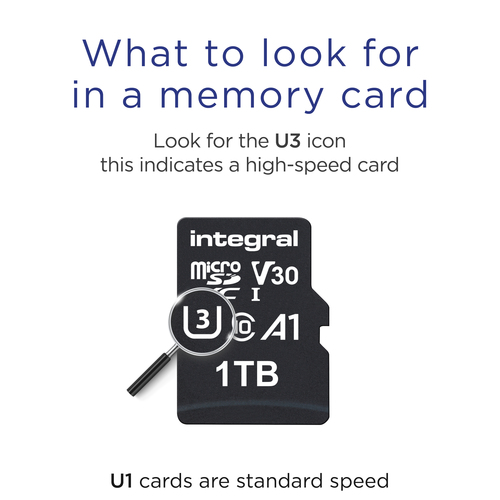 Integral 1TB MICRO SDXC UHS-1 U3 CL10 V30 A1 UP TO 100MBS READ 50MBS WRITE – image 3