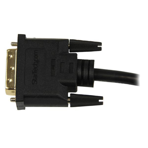 StarTech.com 8in HDMI to DVI-D Video Cable Adapter - HDMI Female to DVI Male - HDMI to DVI Dongle Adapter Cable (HDDVIFM8IN) Videoadapter 20.32cm Sort – billede 4