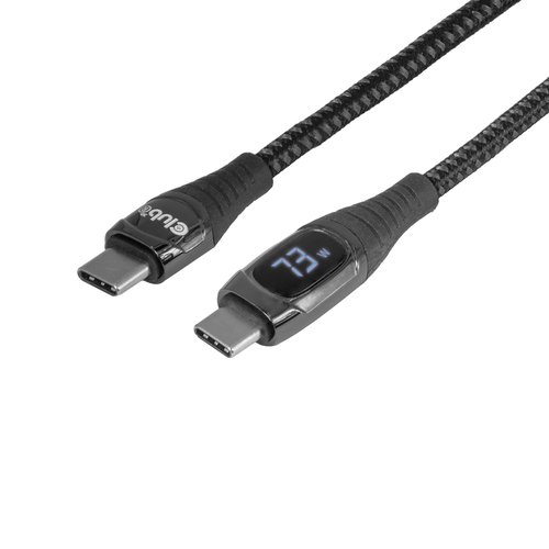 CLUB3D Veilige USB-C®-kabel met vermogensmeter, 240 W, geen dataoverdracht, 2 m, afbeelding 8