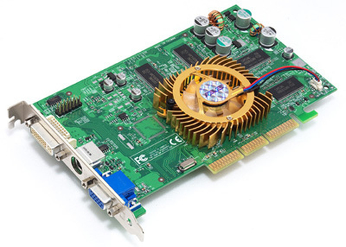 ASUS V9520/TD/128M graphics card GeForce FX 5200 GDDR