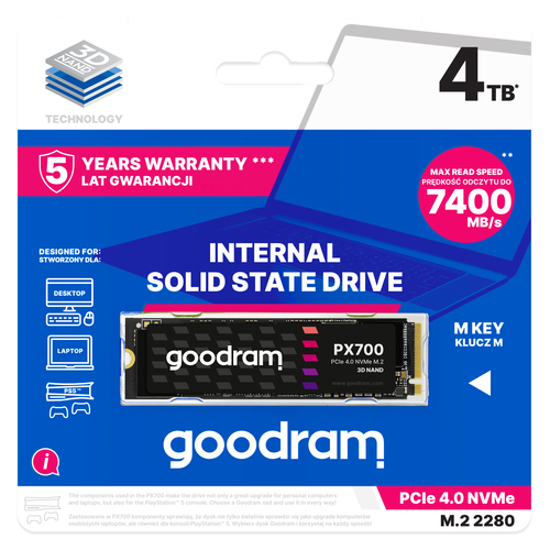 Goodram PX700 SSD SSDPR-PX700-04T-80 – image 2